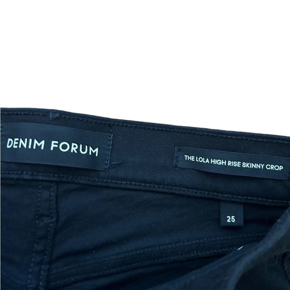 Aritzia Denim Forum The Lola High Rise Skinny Crop - Picture 12 of 16
